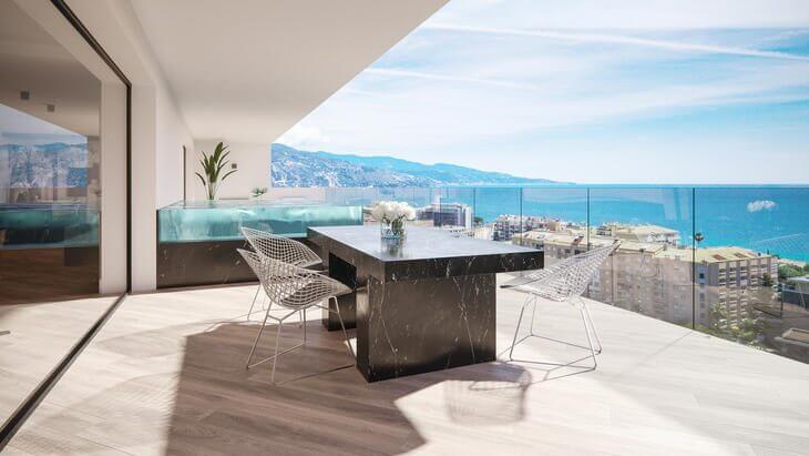 06 Roquebrune cap martin: Appart Standing de 152